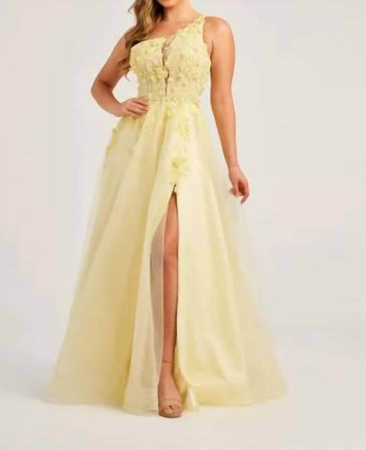 Colette by Daphne - High Slit Prom Dress - Rack Hunt -