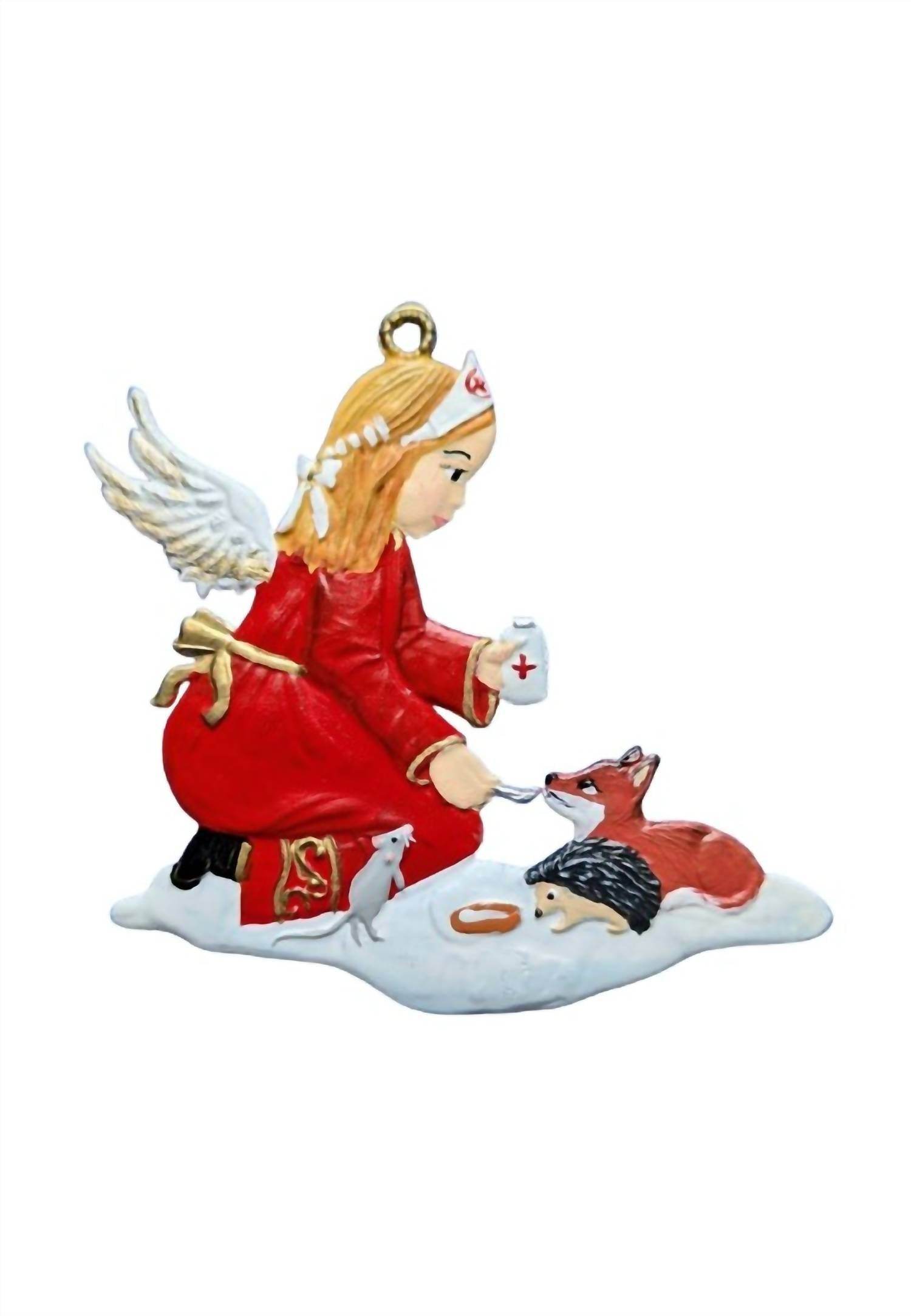 Wilhelm Schweizer - Caregiver Nurse Angel Ornament - Rack Hunt -