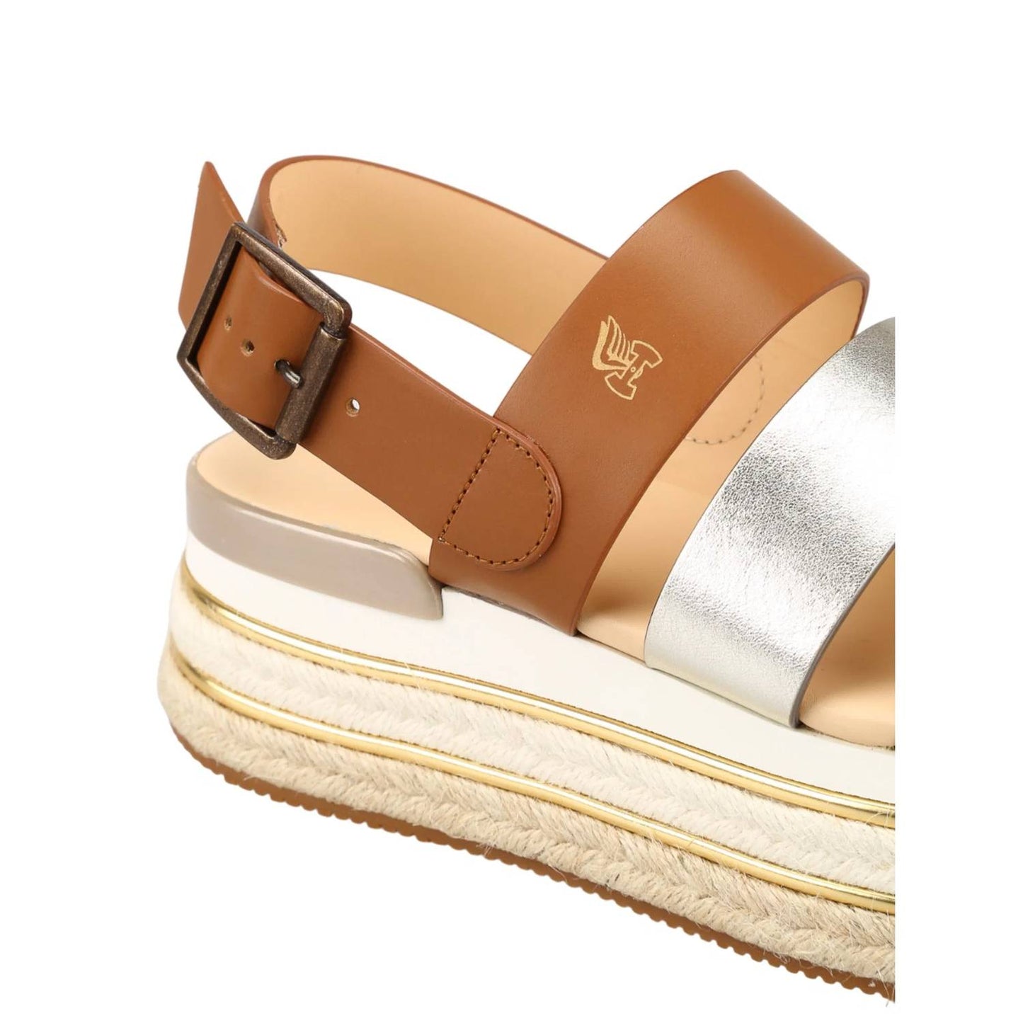 Women's Leather Wedge Sandals