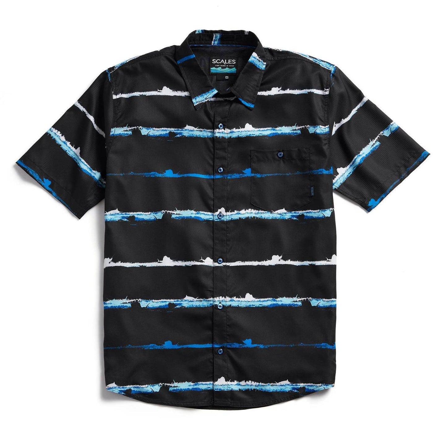Scales - Men's Striker Stripes Button Down Shirt - Rack Hunt -