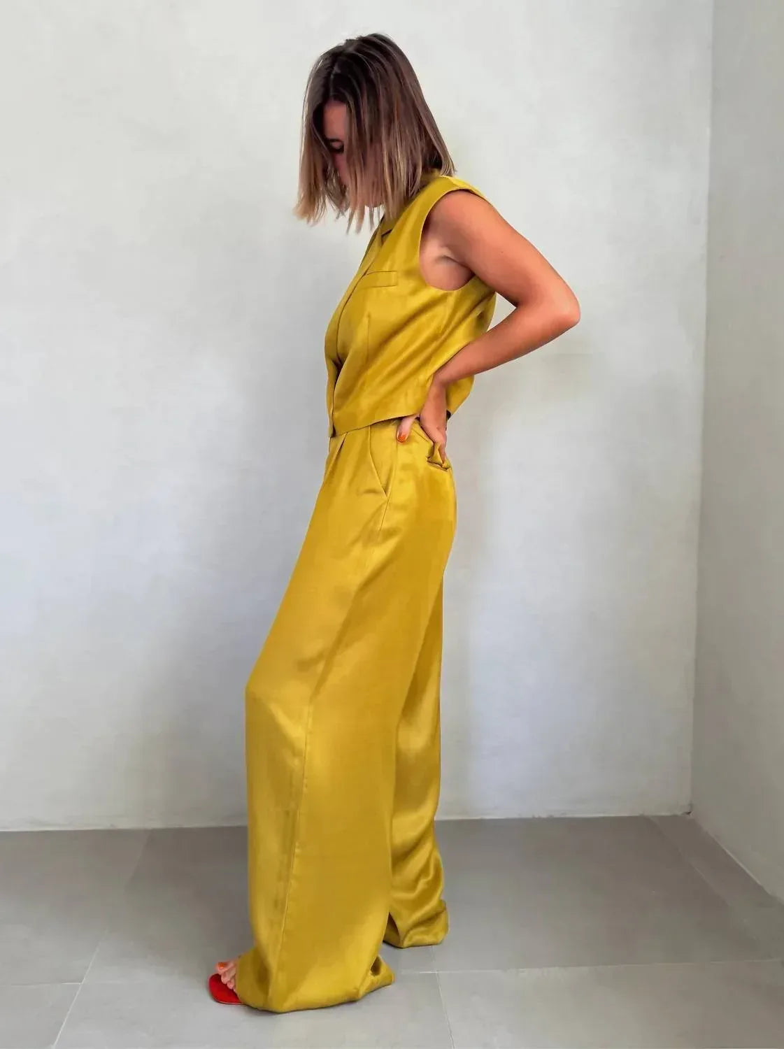 Jiji - Claudie Wide Leg Pants - Rack Hunt