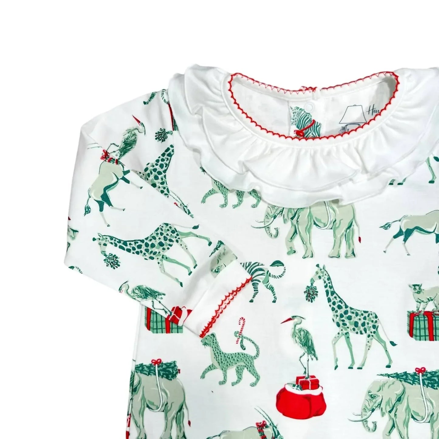 Heyward House - Girl's Ruffle Collar Playsuit - Rack Hunt