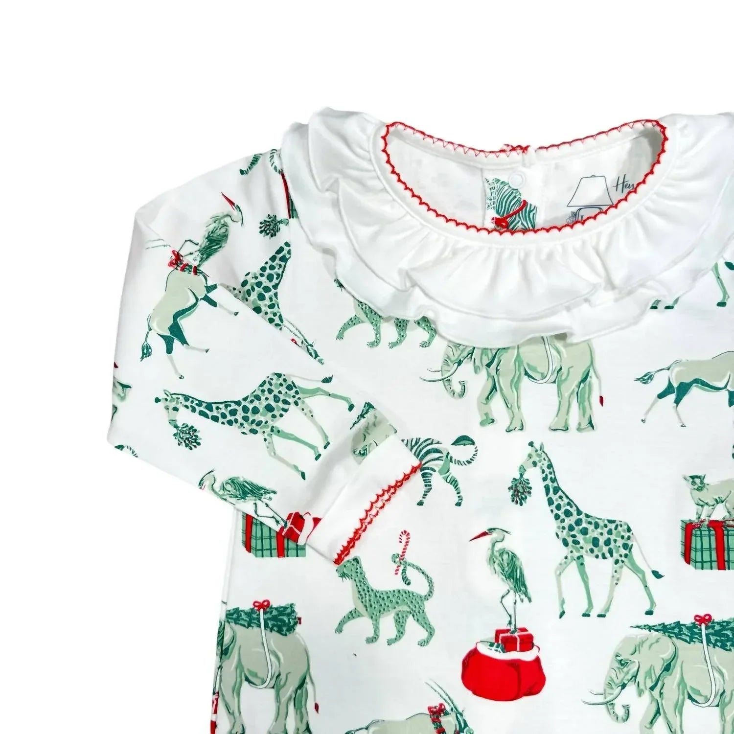 Heyward House - Girl's Ruffle Collar Playsuit - Rack Hunt