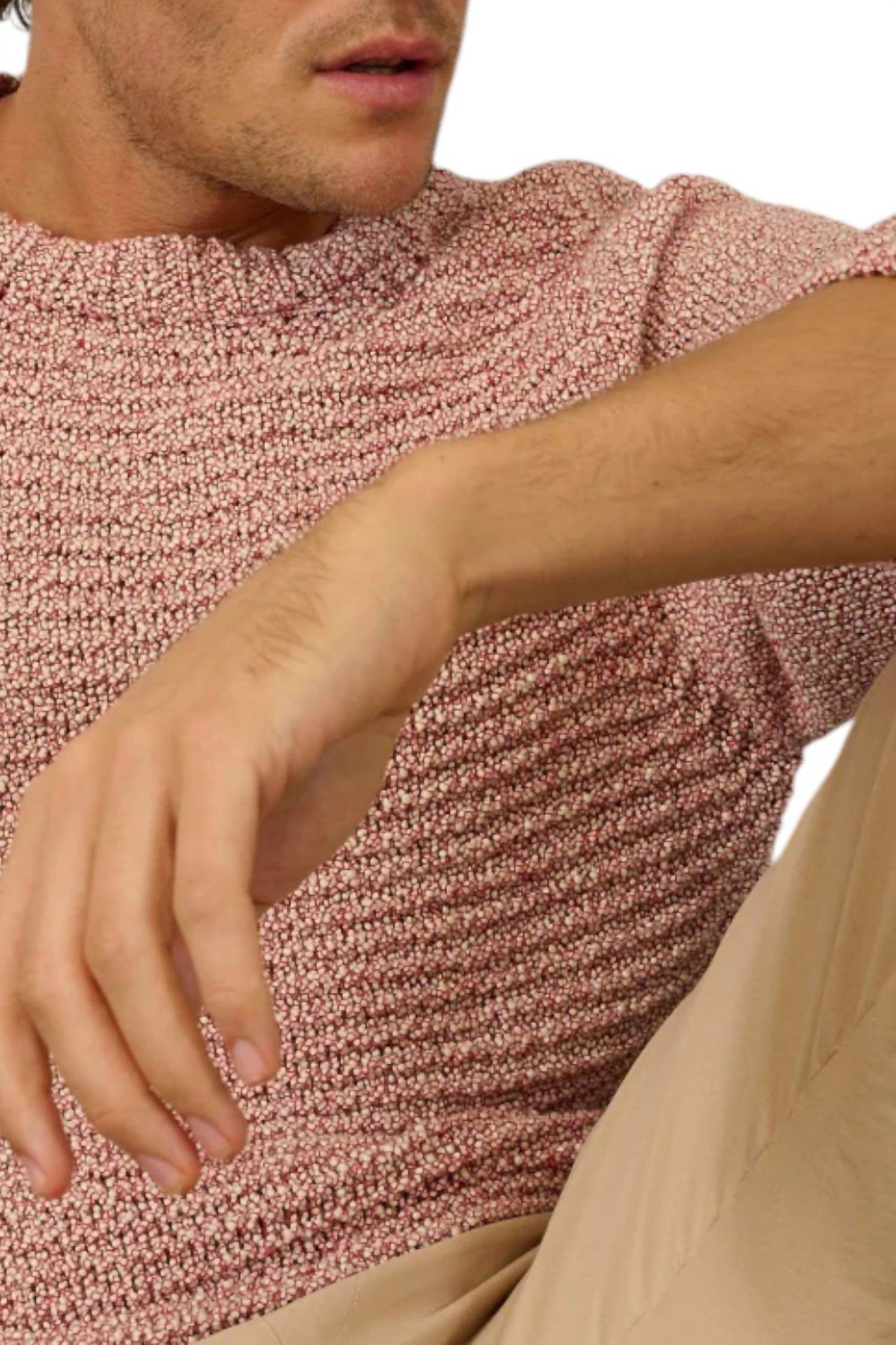 Cesar Casier - Lille Textured Sweater - Rack Hunt -