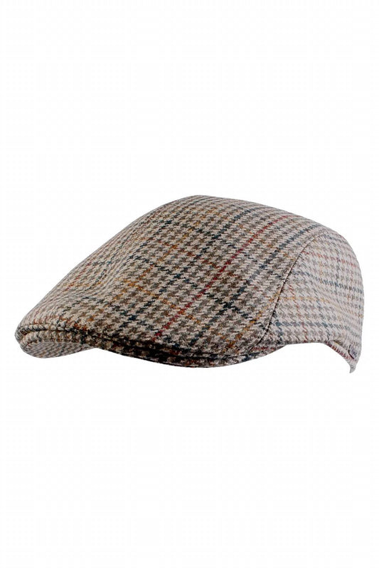Men's Ivy Modern Wool Check 'archive Line' Cap