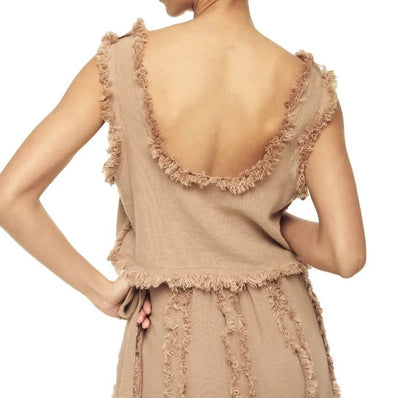 BLANCA - Boho Crop Top - Rack Hunt