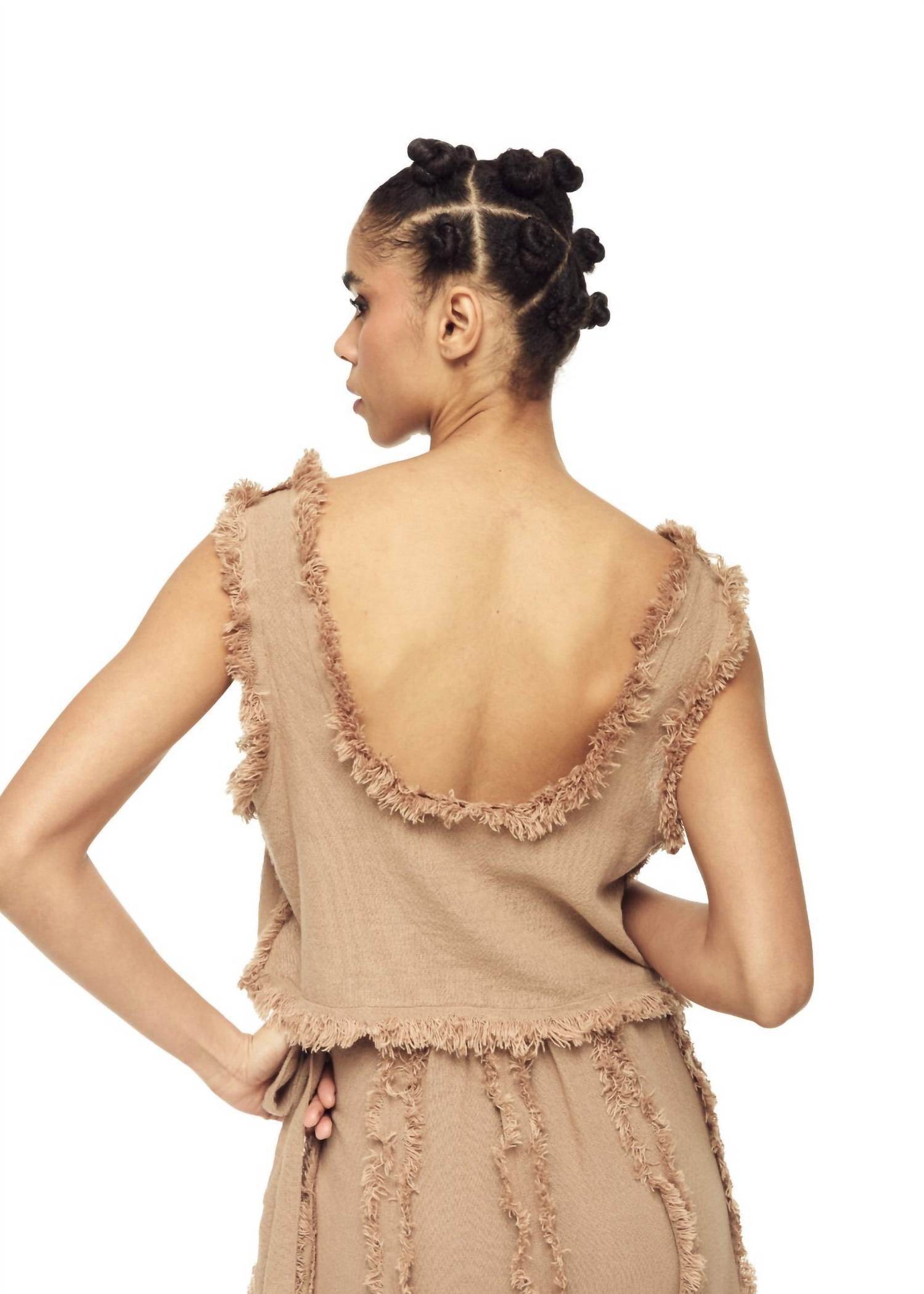 BLANCA - Boho Crop Top - Rack Hunt -