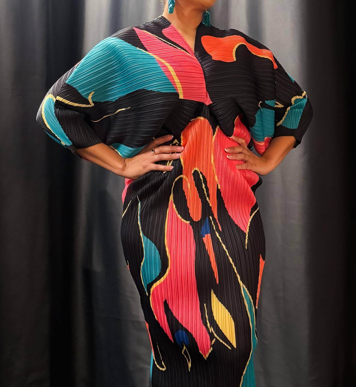 Dorcas - Sunset Swirl Dress - Rack Hunt -