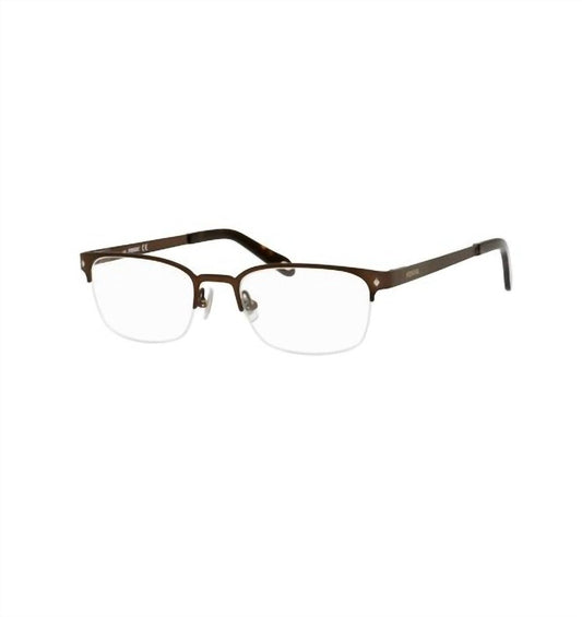 Men's Will Half Rimless Stainless Steel Eyeglasses