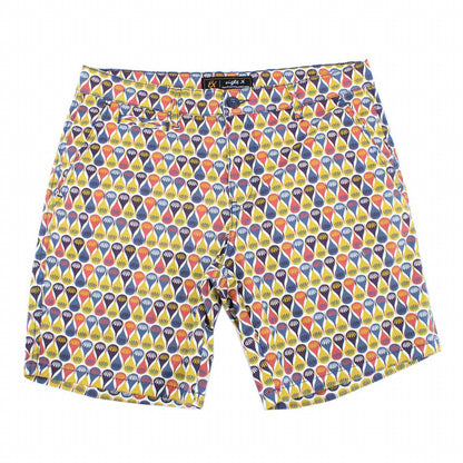Men's Retro Print Colorful Shorts