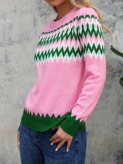 Crewneck Knit Sweater