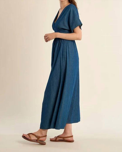 Denim Maxi Dress