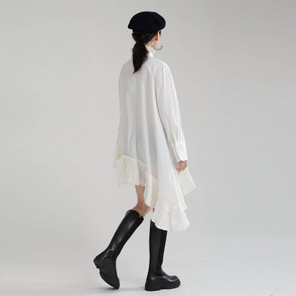 Great Shirt With Asymmetrical Hem