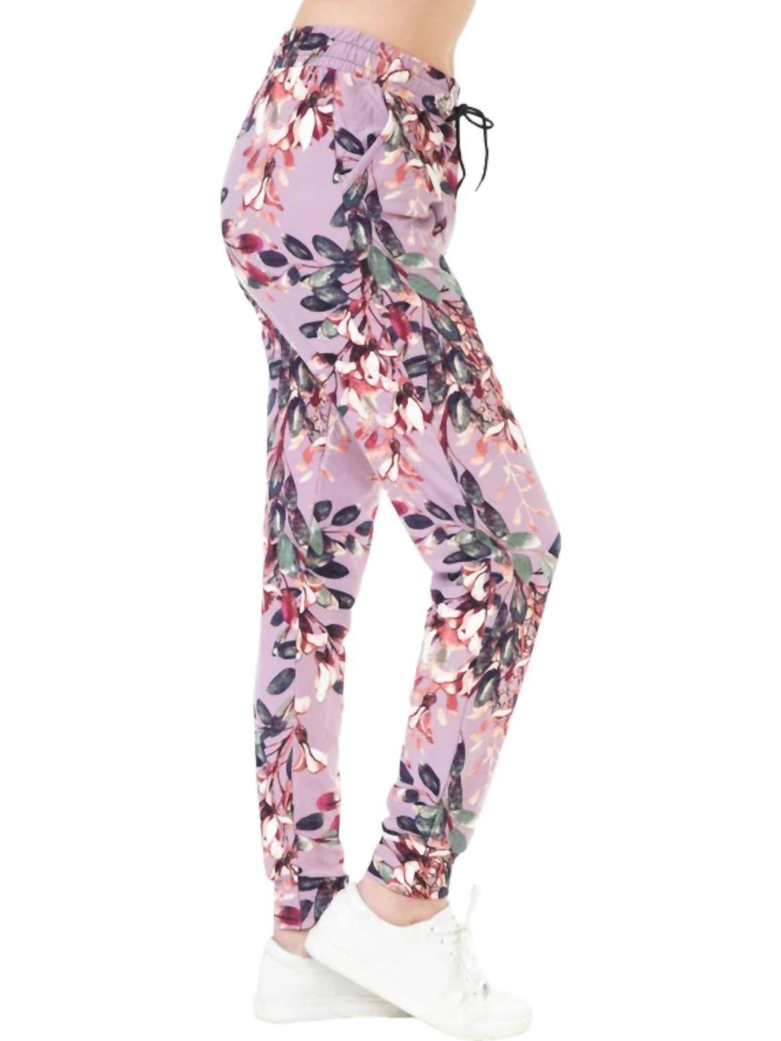 LOVE IT - Floral Jill Jogger Pants - Rack Hunt -