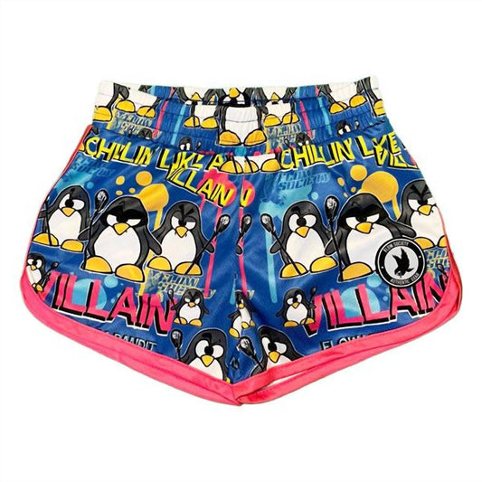 Girls' Penguins Lacrosse Shorts