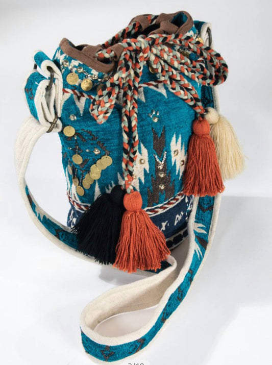 Women's Boho Bucket Bag