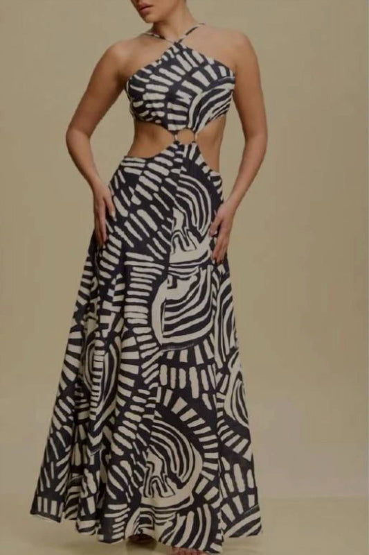 Tribal Ring Maxi Dress