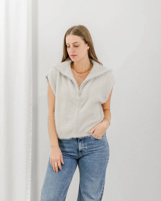 Poppy Zip Vest
