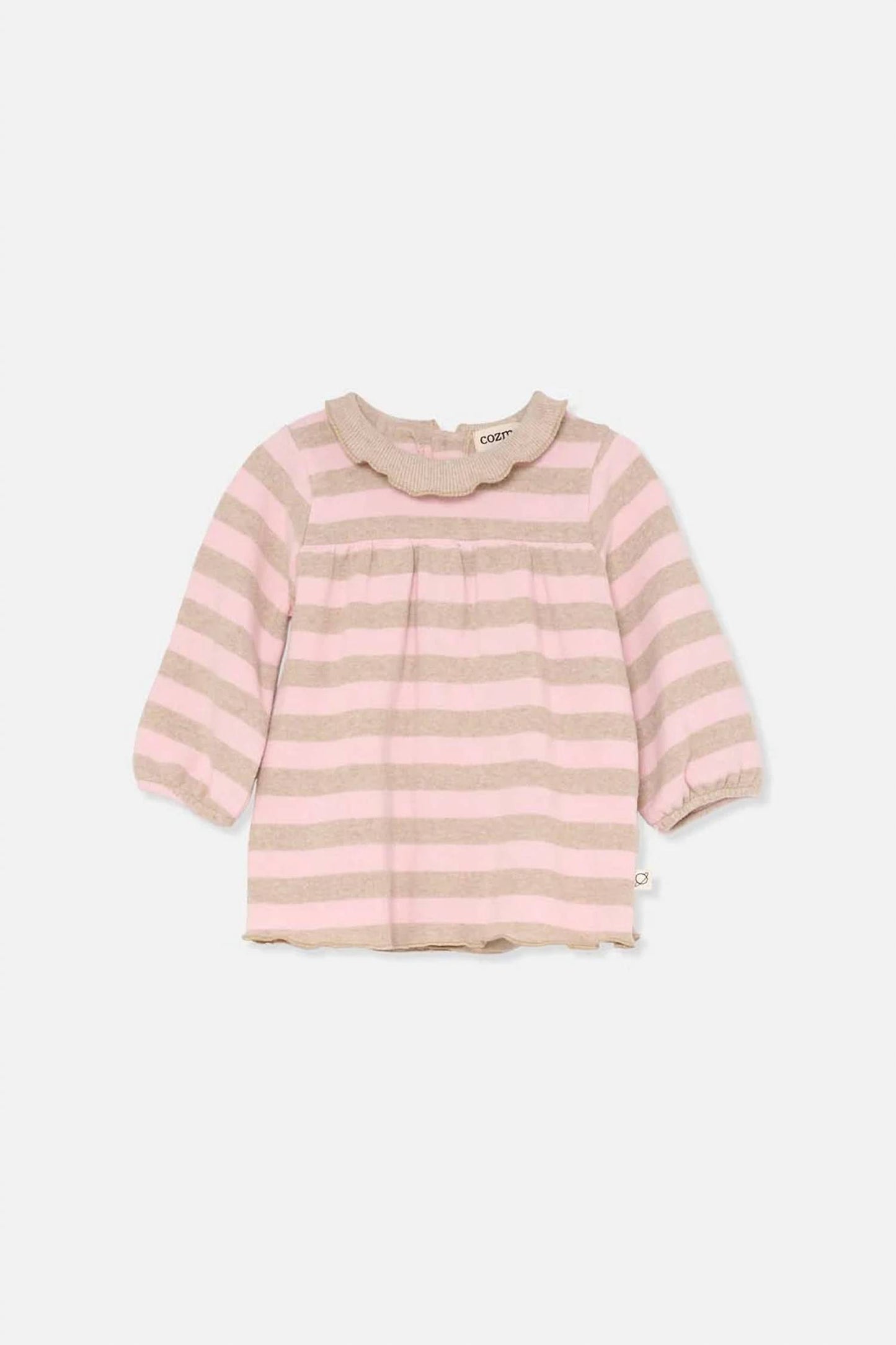 Girl's Wide Stripes Baby Dress