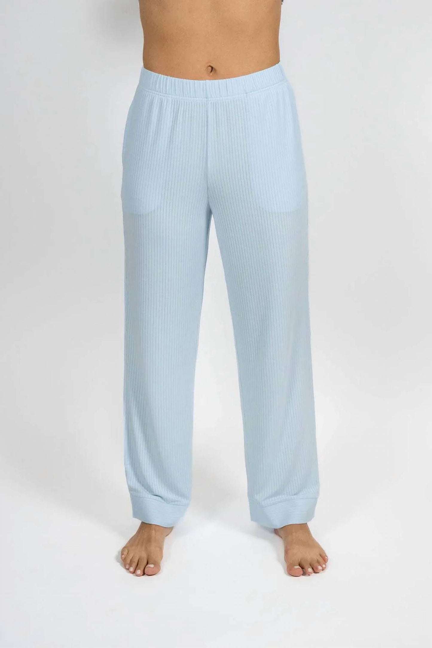 Cannes Pinstripe Long Set