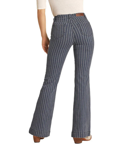 Rock & Roll Cowgirl - High-rise Extra Stretch Jeans - alternate view - Rack Hunt