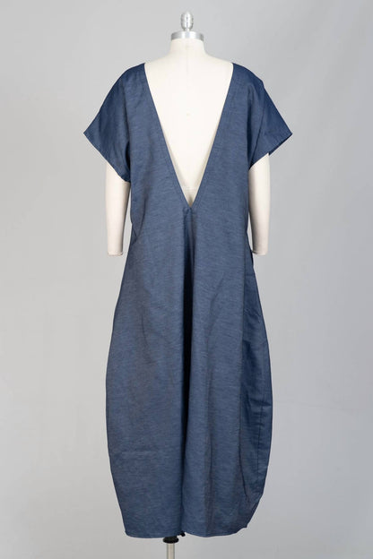 Denim Muse Maxi Dress