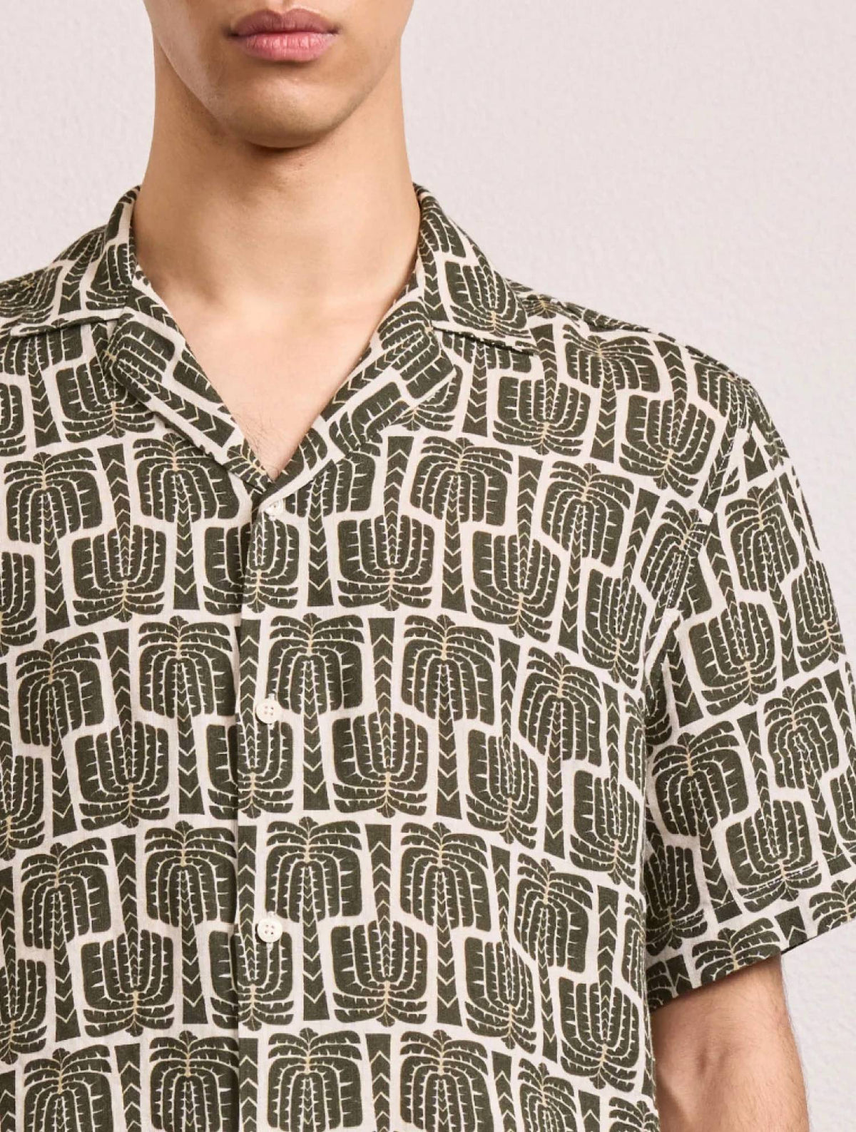 Roberto Palmeria Linen Shirt