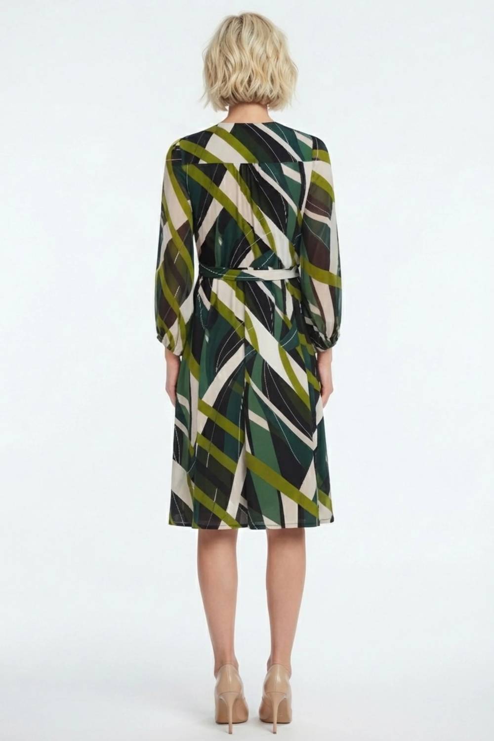Abstract A-line Dress