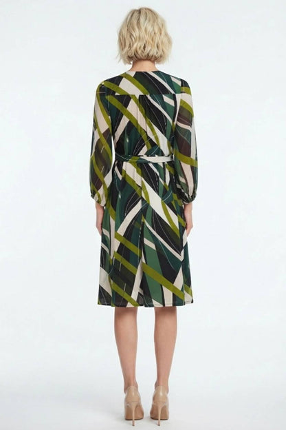 Abstract A-line Dress