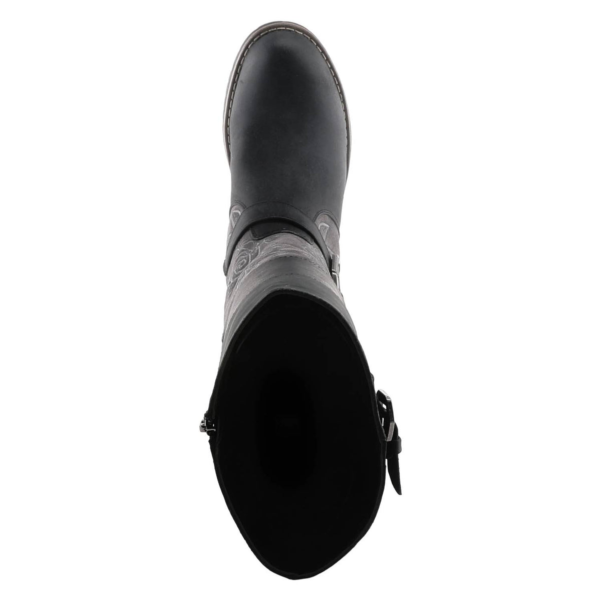WOMEN'S COLLAGE TALL BOOTS