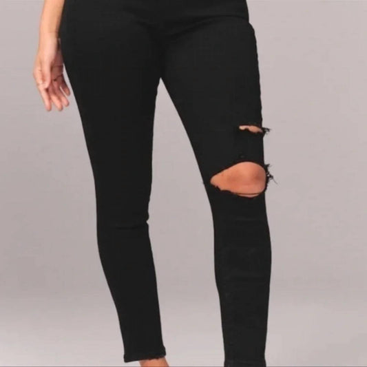 Curve Love High Rise Super Skinny Ankle Jeans