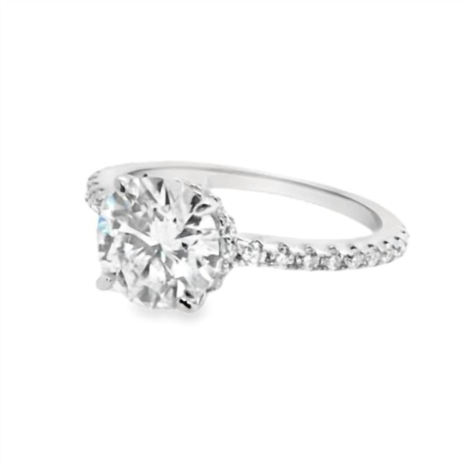 Allyanna Gifts - Women's 2.0ct 8.0mm Moissanite Engagement Ring - Rack Hunt