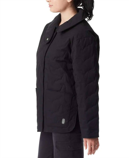 Quilted Long-sleeve Jacket