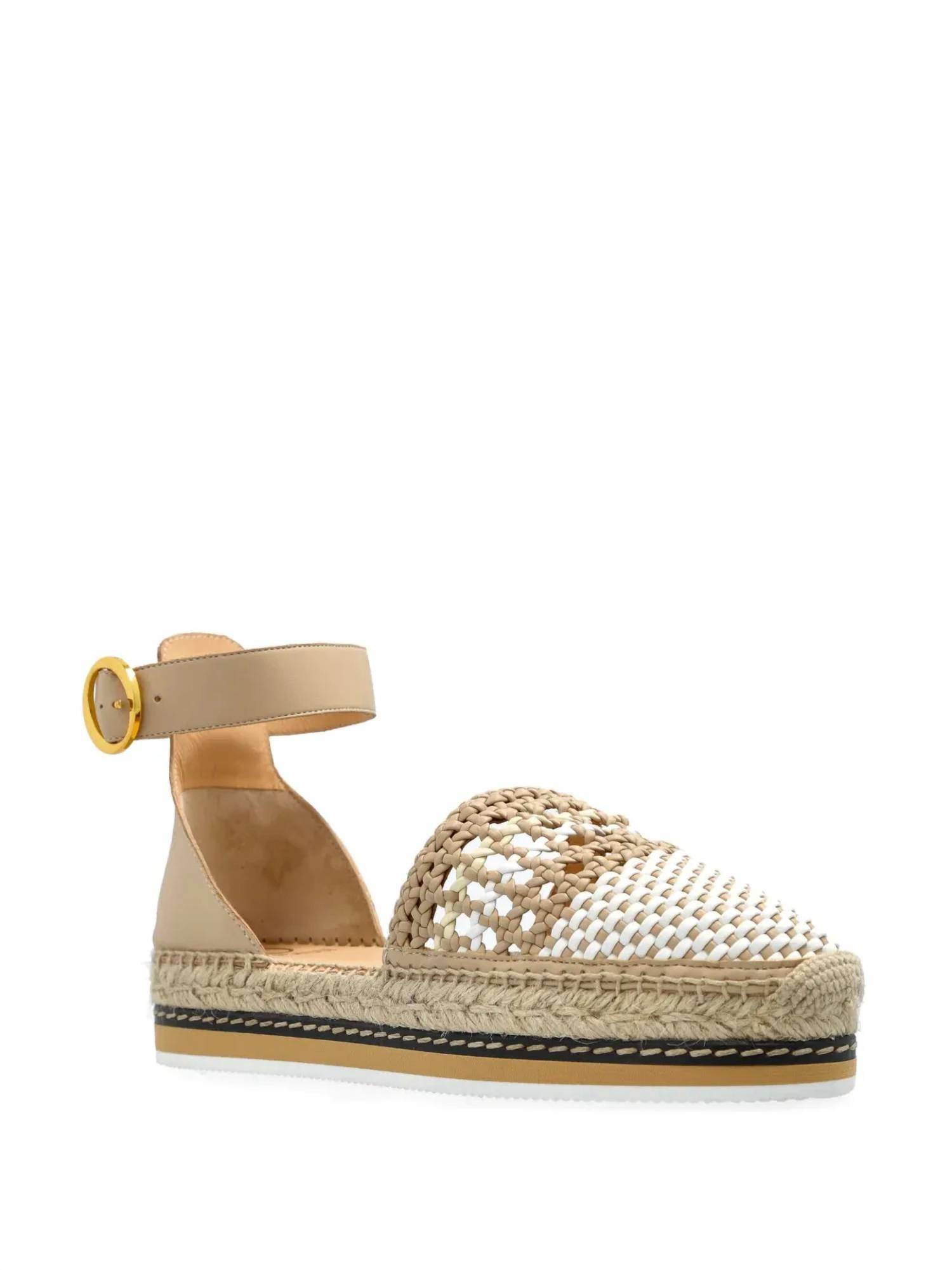 Odissi - Women's Lily Braided Flat Espadrille - Rack Hunt -