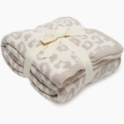 Leopard Pattern Ultra-soft Throw Blanket