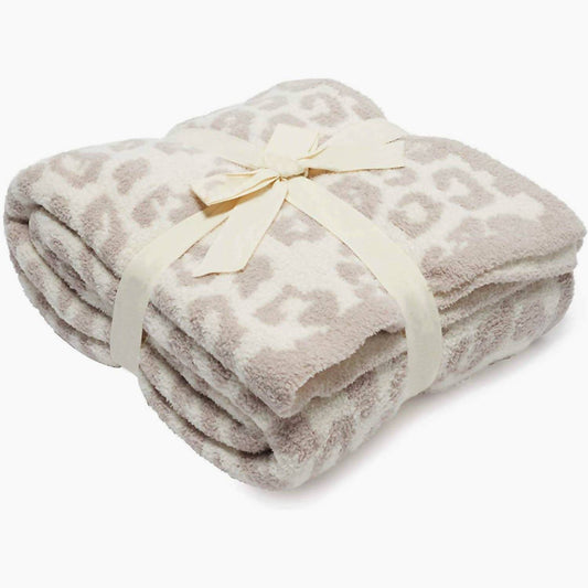 Leopard Pattern Ultra-soft Throw Blanket