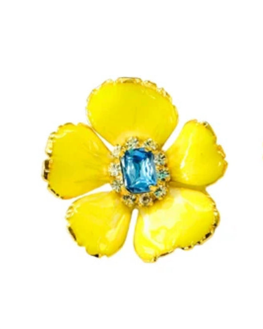 Women's Buttercup Floral Earrings