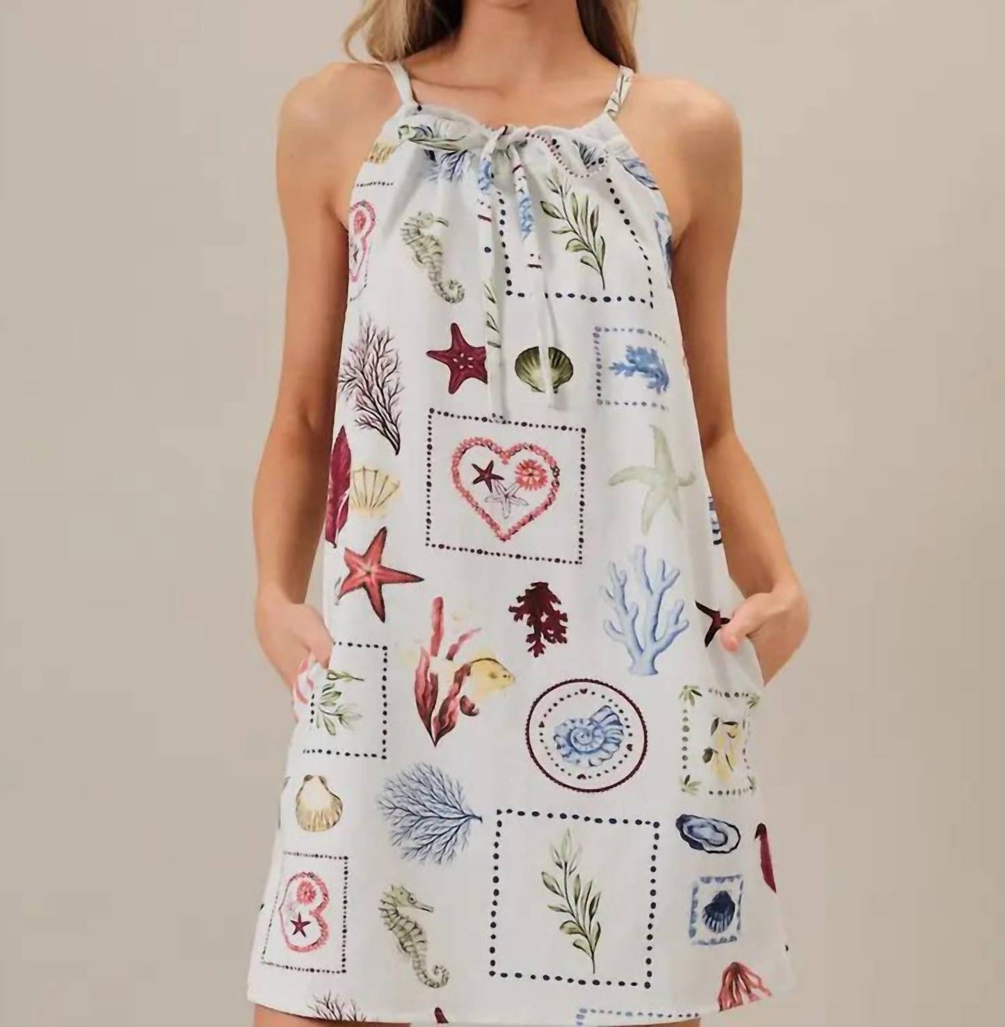 Seaside Patchwork Dress