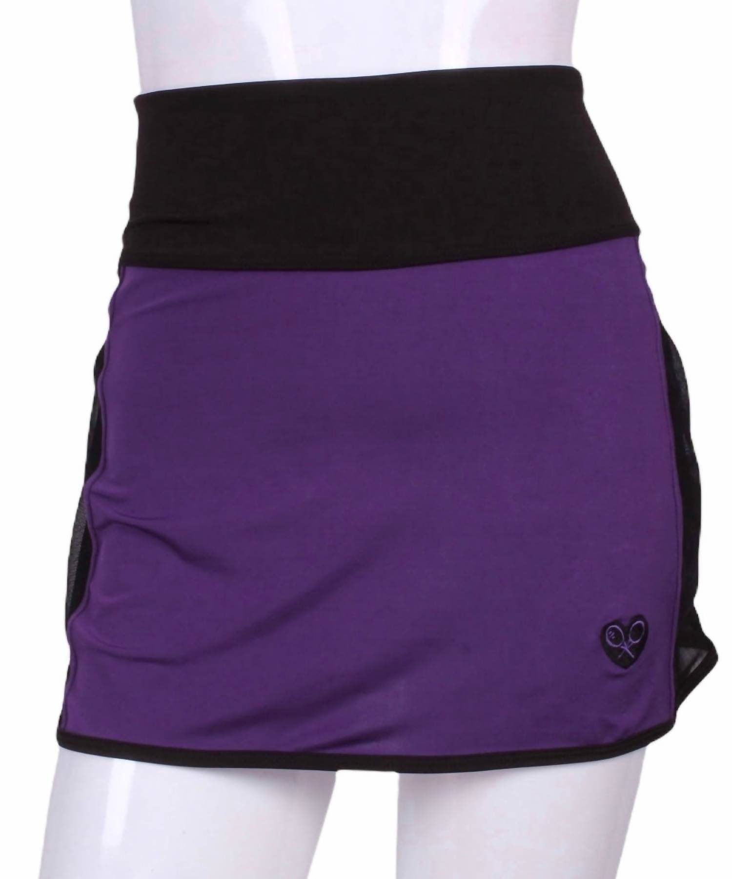 Love Love Tennis - Women's Straight Mesh Skirt - Rack Hunt -