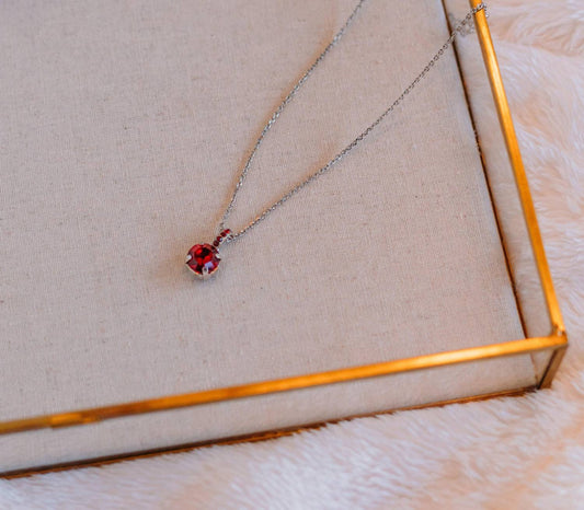 Women's Siam One Stone Necklace
