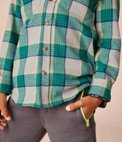 Tea Collection - Flannel Button Up Shirt - Rack Hunt
