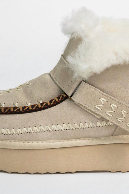 Women's Alpine Suede And Sheepskin Boot