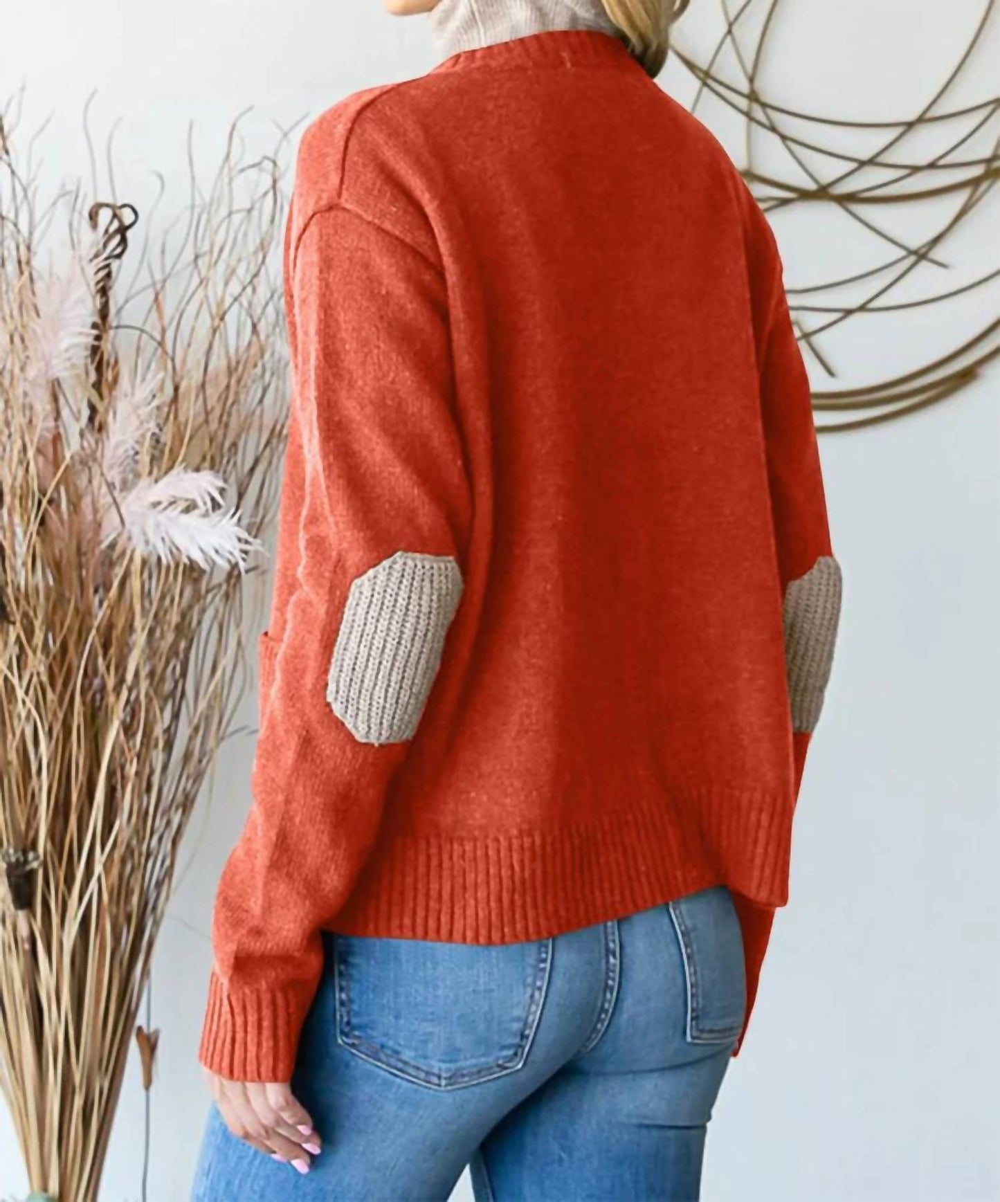 Long Sleeve V Neck Button Down Cardigan