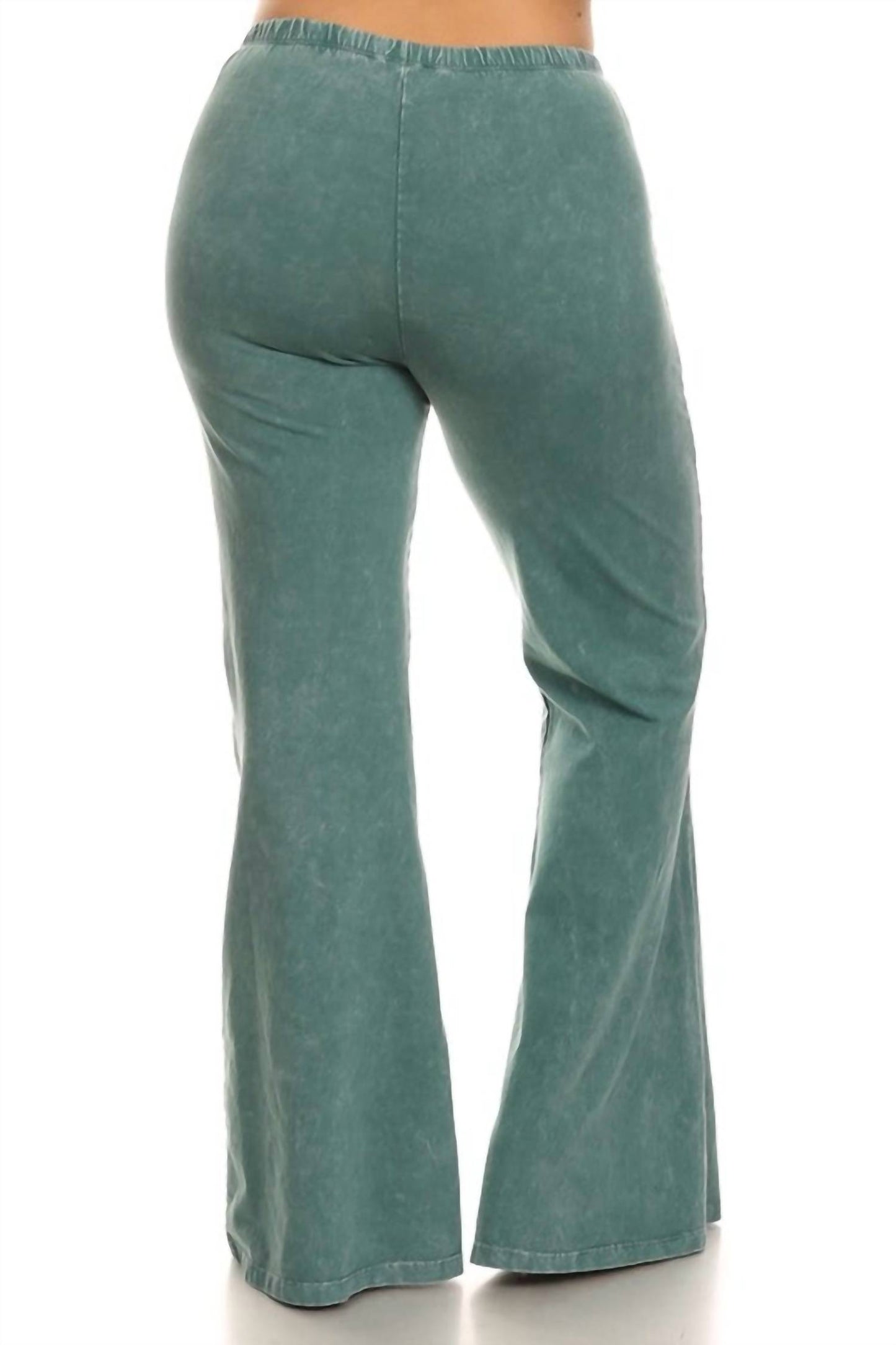 Mineral Wash Bell Bottom Soft Pant