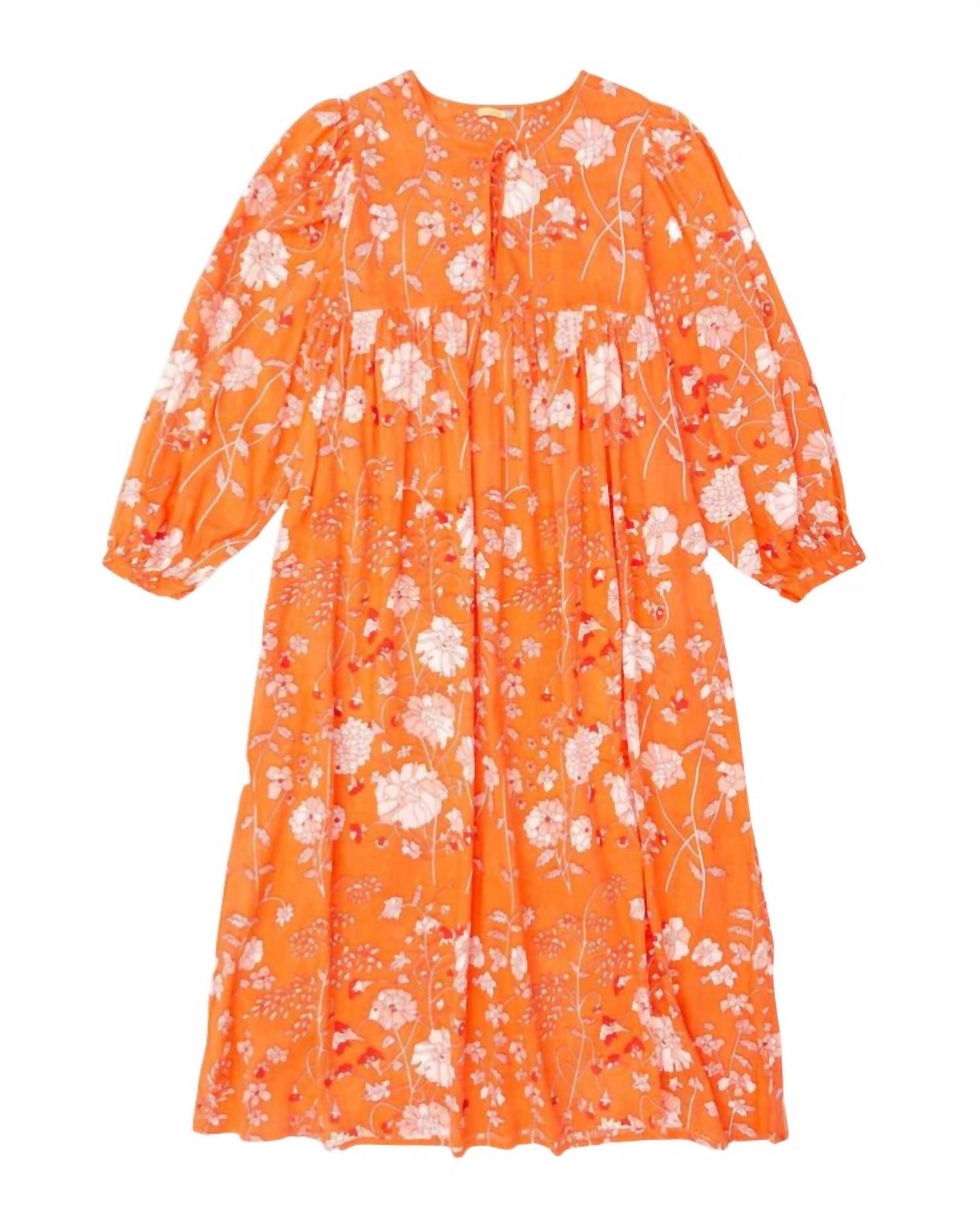 Hamsa Garden Midi Dress