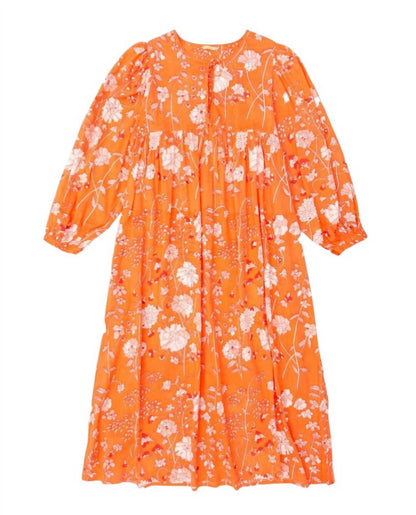 Hamsa Garden Midi Dress