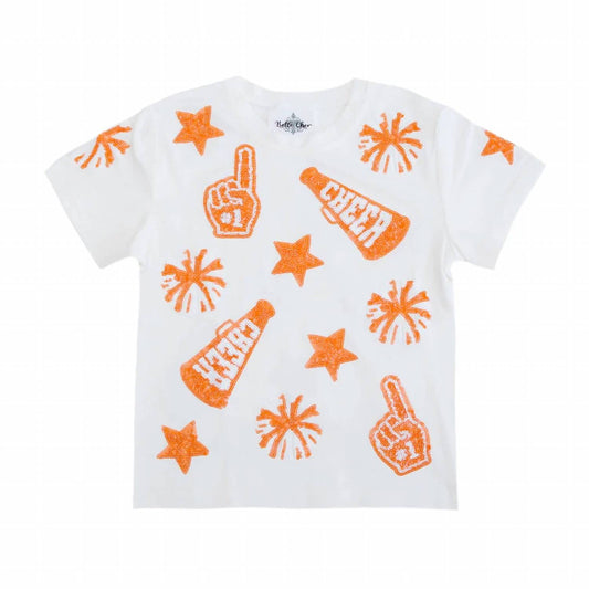 Kids' Sequin Cheer Shirt