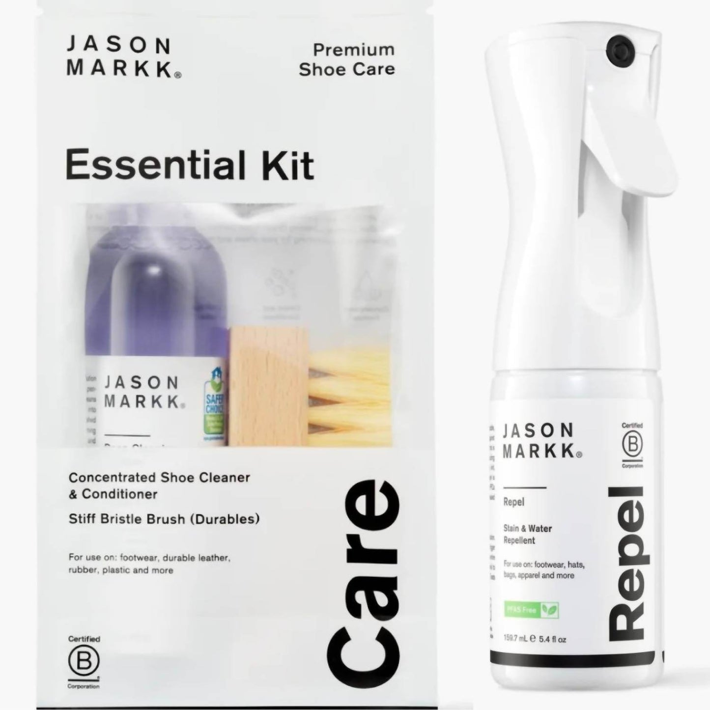 Jason Markk - Essential Kit And Repel Protection Spray Bundle - Rack Hunt -