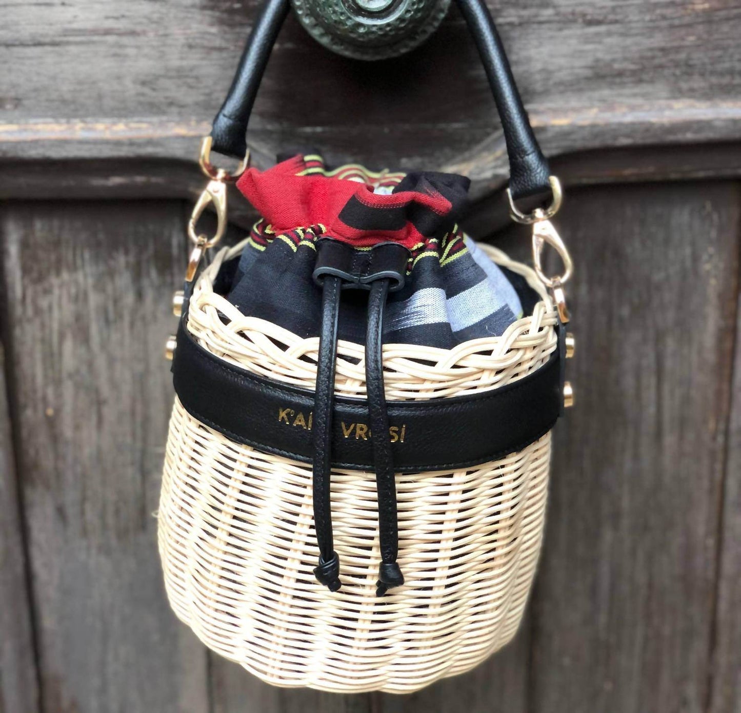 K'ai&Vrosi - Wicker Baskets for Summer Bohemians - Rack Hunt -