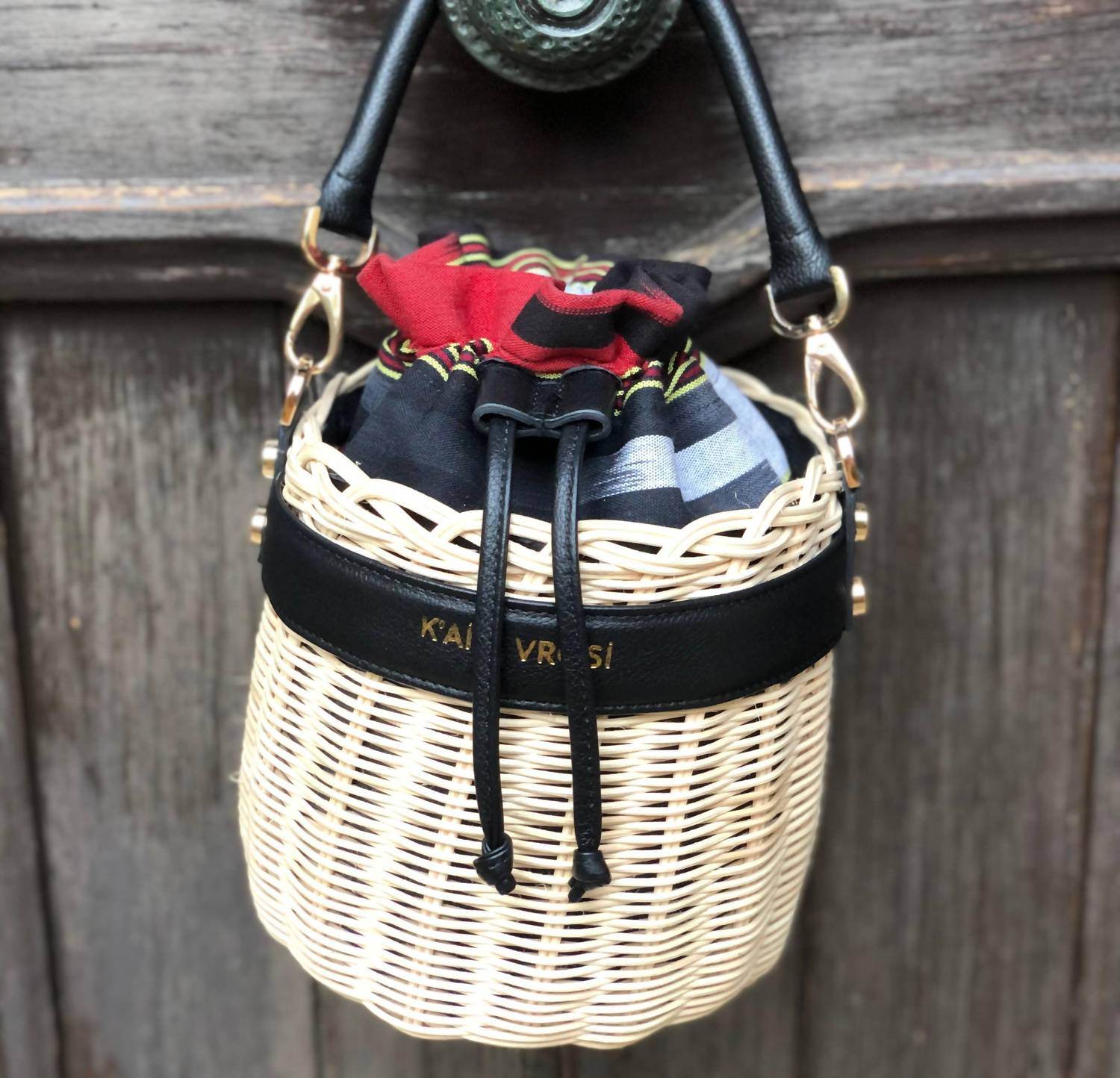 K'ai&Vrosi - Wicker Baskets for Summer Bohemians - Rack Hunt -